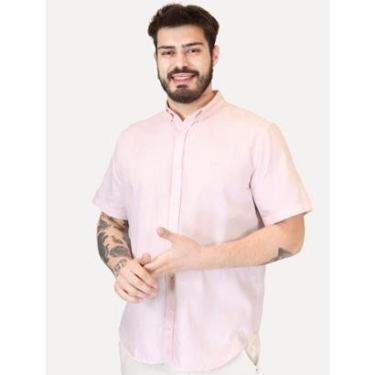 Imagem de Camisa Levis Masculina Relaxed Oxford Authentic Button Down Rosa Claro-Masculino