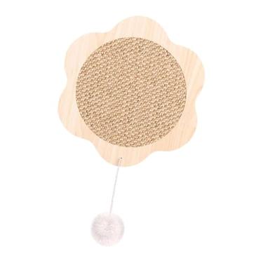 Imagem de Generic Tapete Arranhador para Gatos de Interior, Suprimentos para Animais de Estimação, Almofada Arranhadora de Sisal Fofa para Gatos