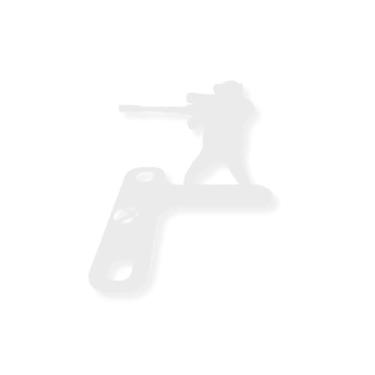 Imagem de 12 Suporte Para Controle De Video Game Acrílico Atirador (Mod 2 Transparente)