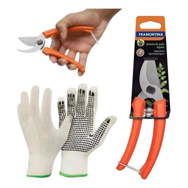 Imagem de 2X Tesoura Jardinagem Tramontina Poda 78300 Byp