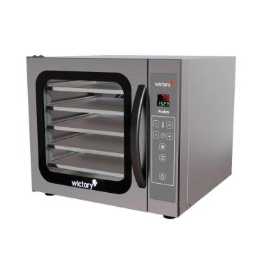 Imagem de Forno Turbo Elétrico Para Pudim 5 Esteiras Com Vapor Wcpp-535 220v - Wictory