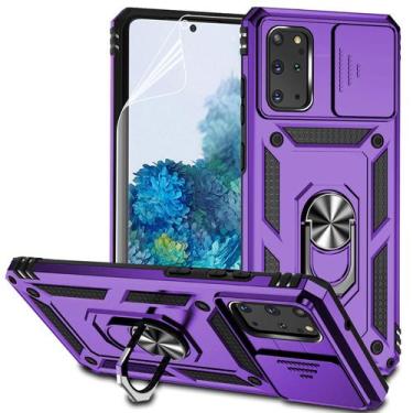 Imagem de Capa para celular M MAIKEZI Samsung Galaxy S20 Plus roxa