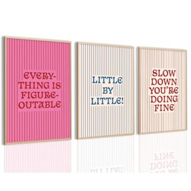 Imagem de Arte de parede de saúde mental, terapia de escritório, decoração de parede, pôster de psicologia motivacional, citações inspiradoras, listras, decoração positiva, arte para sala de aula, escritório