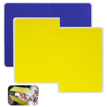 Imagem de Chewtoyo 2 tamanhos para diferentes níveis, 2 peças de placas de artes marciais para treinamento de Taekwondo requebrável, tábuas de karatê, tábuas de ruptura, EVA com espuma para crianças e capa