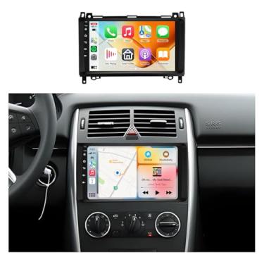 Imagem de DSP 2G + 64G, rádio para Mercedes Benz Sprinter B200 W169 W245 W639 Viano Vito W906 2008-2011, Android 13 carro estéreo sem fio Carplay Android Auto, 5.0Bluetooth, tela sensível ao toque de 9