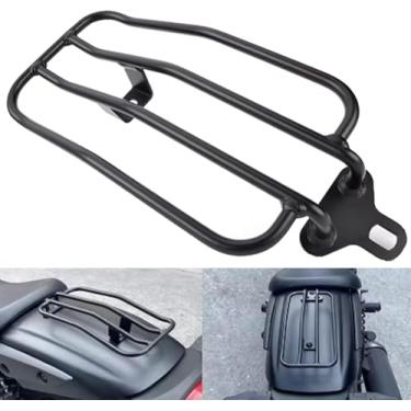 Imagem de Para Eliminator 2025 Eliminator SE 400 450 500 SE E400 E450 E500 2023-2024 2025 Suporte traseiro de bagagem, suporte de bagagem, suporte traseiro de motocicleta