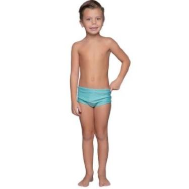 Imagem de Sunga Juvenil Slim Básica Bella Fiore Confortavel Para Verão Piscina Moda Praia Infantil-Masculino