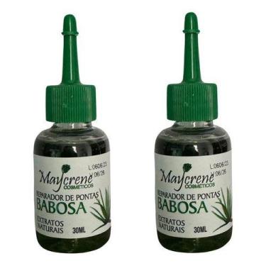 Imagem de Kit 2 Óleo Reparador De Pontas Babosa Maycrene 30 ml