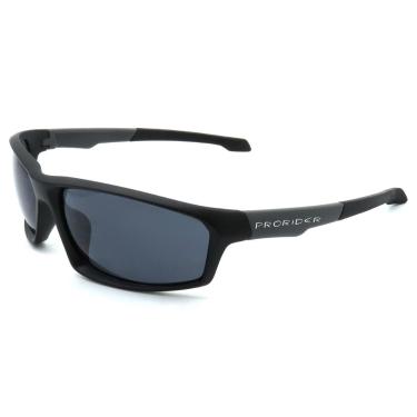 Imagem de Óculos de Sol Prorider Esportivo Preto e Cinza com Lentes Fumê - BIOTOM28-Masculino
