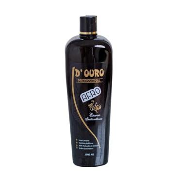 Imagem de D’Ouro Escova Progressiva Afro 1000ml – Alisamento Potente para Cabelos Crespos e Resistentes, Nutrição, Brilho, Redução de Volume, Compatível Todos Tipos de Cabelo, Uso Profissional