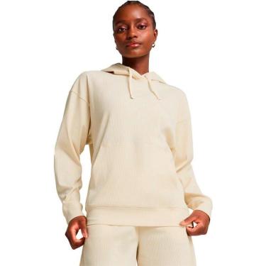 Imagem de Blusão Puma Moletom Ess Elevated Comfort Rib Feminino-Feminino