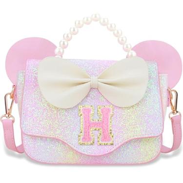 Imagem de Luchike Presentes de aniversário para meninas – Bolsa tiracolo infantil para princesas, presentes de Natal, Rosa - G