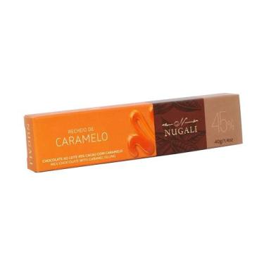 Imagem de Chocolate Com Recheio de Caramelo 45% Cacau Nugali 40g
