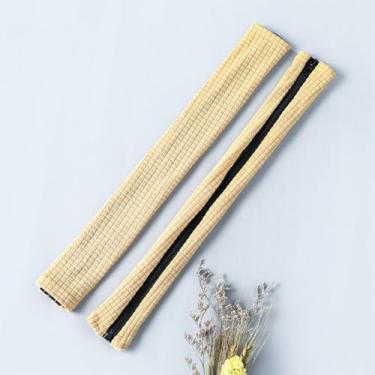 Imagem de Capas de apoio de braço com zíper, descanso de cadeira, elástico, escritório, computador, elastano, capas para decoração de casa (cor 2)