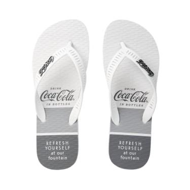Imagem de Chinelo Coca Cola Fountain Bands Masculino