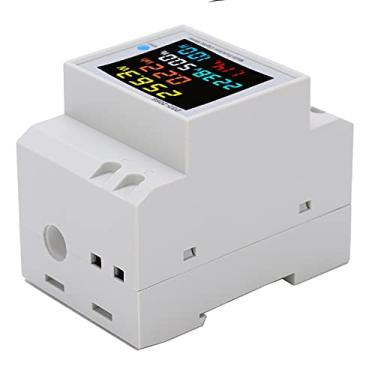 Imagem de RiToEasysports Medidor de Energia Monofásico, Monitor de Uso de Eletricidade Em Trilho Din Com Display LCD para Uso Doméstico e Industrial AC 40-300V 100A