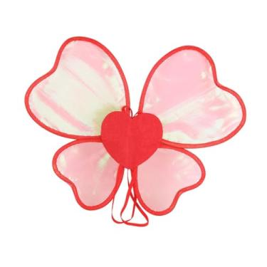 Imagem de KiBcsLic Acessórios de fantasia de asas de borboleta para o Dia dos Namorados, para brincadeiras de faz de conta e outras ocasiões, Organza