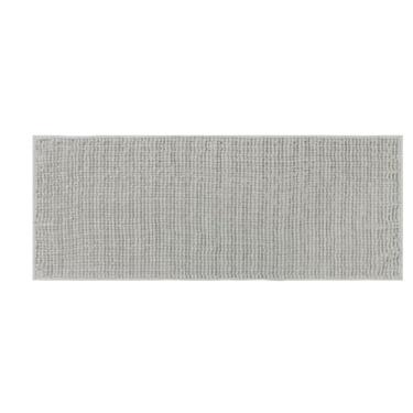 Imagem de Passadeira Cinza Claro 110x40 – Tapete para Cozinha, Corredor e Banheiro | Macia e Moderna