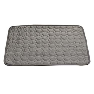 Imagem de Colchão de Resfriamento para Cães Tapetes Pets Gelo Verão Rápido Confortável Usar - Respirável Fácil Limpar Lavável à Máquina Jaulas Camas Sofás