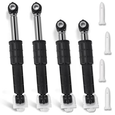 Imagem de WH01X20826 WH01X10343 Kit de amortecedor e pino para máquina de lavar roupa GE Front Loader, substitui WH01X10260 WH01X10425 AP4265856 WH01X10385 1264427, kit de amortecedores de choque de arruela