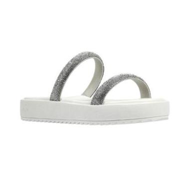 Imagem de Sandalia Feminina Papete Com Strass Moleca 5489.115-Feminino