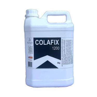 Imagem de Cola Pva Branca Extra Colafix 1200 Para Papelão Madeira 5kg