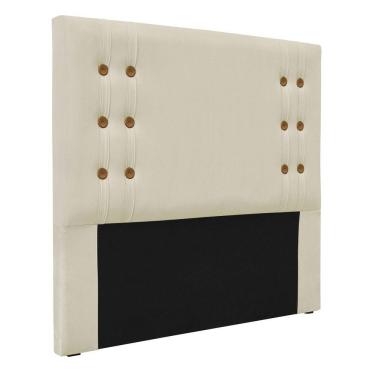 Imagem de Cabeceira Estofada Santorini 140cm Casal Veludo - Adj Decor Cor Rosa-2227