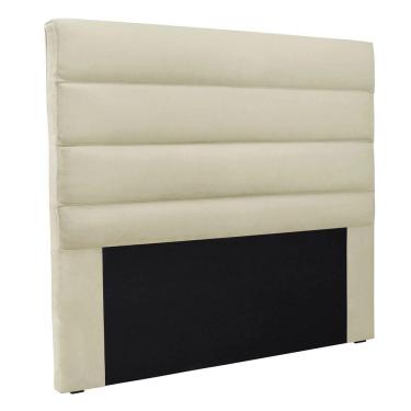 Imagem de Cabeceira Estofada Nubia 140cm Casal Veludo - Adj Decor Cor Rosa-2227