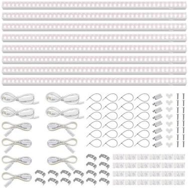 Imagem de Lâmpada LED Grow Light Barrina T5, 3 pés e 128 W, pacote com 8