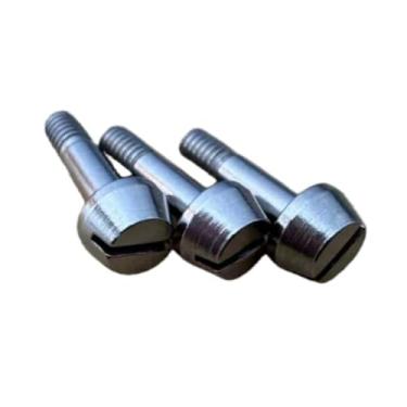 Imagem de Dynwave Parafuso da válvula de saliva do trompete em aço inoxidável para músicos, peça de reposição profissional à prova de ferrugem, 3 Pecas