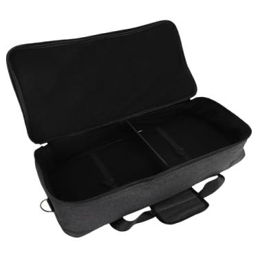 Imagem de KUIDAMOS Bolsa de Transporte para Pedal de Efeitos, Durável, 10mm, Estofamento, Multi Efeitos, Bolsa de Armazenamento para Pedal Boss, Tecido Catiônico à Prova D'água (L)