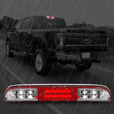 Imagem de Conjunto de 3 luzes de alta montagem, para Ford Super Duty/Ranger/Mazda Série B 1999-2016 terceira carga central traseira luz traseira de freio LED barra traseiraBanpo vermelho BP-HMBL-9916FORDUPGRA-RD-FBA