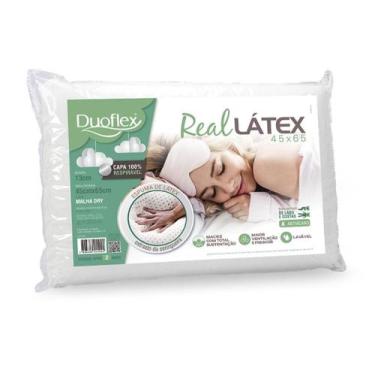 Imagem de Travesseiro Real Latex 45x65 Duoflex