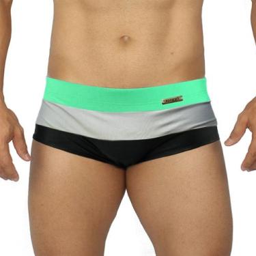 Imagem de Sunga Masculina Hoggi Uv50+ Praia Natação Cordão Interno verão, Opção 