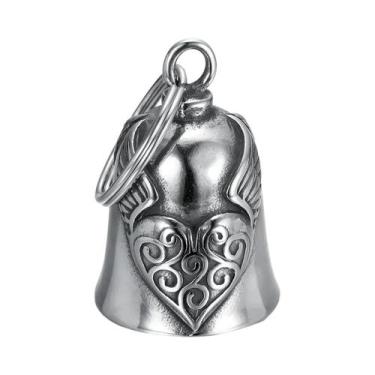 Imagem de Chaveiro De Motocicleta Com Asas De Anjo Guardião Da Cruz Vermelha, Am