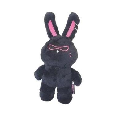 Imagem de Chaveiro De Pelúcia Fofo ATEEZ De 13cm Com Orelhas Longas Pretas, Ping