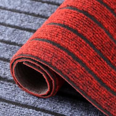 Imagem de Tapetes de cozinha, tapetes de cozinha antiderrapantes de borracha lavável, tapete de corredor absorvente para chão, tapetes laváveis na máquina para na frente da pia, porta, lavanderia, (tamanho: 100