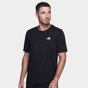 Imagem de Camiseta Adidas Own The Run 3 Listras Masculina-Masculino