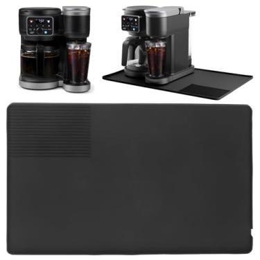 Imagem de Tapete de café de silicone compatível com máquina de café Keurig, tapete de estação de café para cafeteira Keurig K-Duo Gen-2, K-Elite, K05, K-Brew e Chill