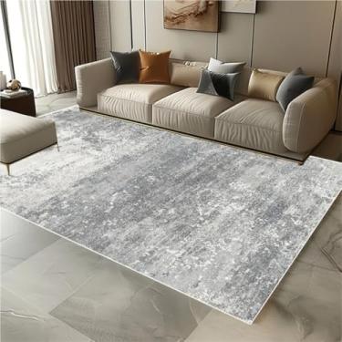 Imagem de Tapete decorativo abstrato para sala de estar, flanela macia, decoração de quarto, tapete de cor clara para sala de estar, sofá, tapete para chão (100x160cm 39,4x63in/Flanela-3)