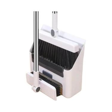 Imagem de Conjunto De Vassoura, Pá E Escova 3 Em 1 Dobrável, Antiaderente, Duráv