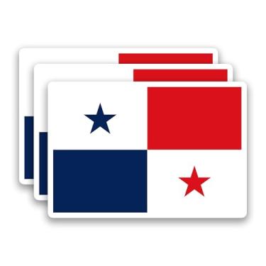 Imagem de Adesivos de bandeira dos países 01 (Panamá)