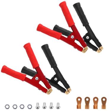 Imagem de 4un Cabos Ligação para Bateria, Compatíveis com Fios de 2-6 AWG Entrada 12 a 24 V Fonte Alimentação De 100-1000 A Adequados para Aplicações Automotivas