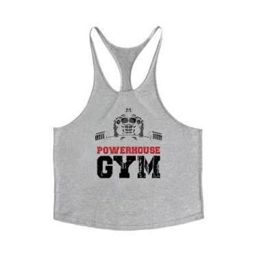 Imagem de Camiseta Sem Mangas Masculina Para Atividades Físicas Com Alças Flexív