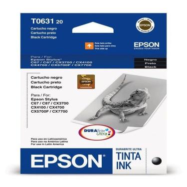 Imagem de Cartucho Epson To63120 Kit 3 Pçs Preto