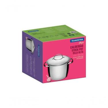 Imagem de Caldeirão 20cm Tramontina Allegra Em Aço Inox