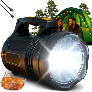 Imagem de Lanterna lumenforce Ultra Potente Camping Pesca Trilha 3em1 Recarregáv