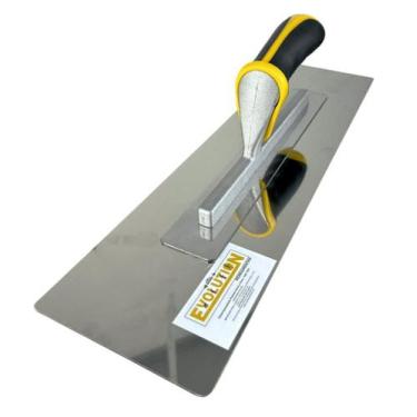 Imagem de Desempenadeira Flexível De Aço Inox 400x110mm Espessura 0,4mm Para Ali