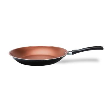 Imagem de Frigideira Brinox Topázio Antiaderente Pro-Flon 24cm 1,32L Cinza