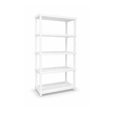 Imagem de Estante plastico c/5 prat p/250 kg ordene